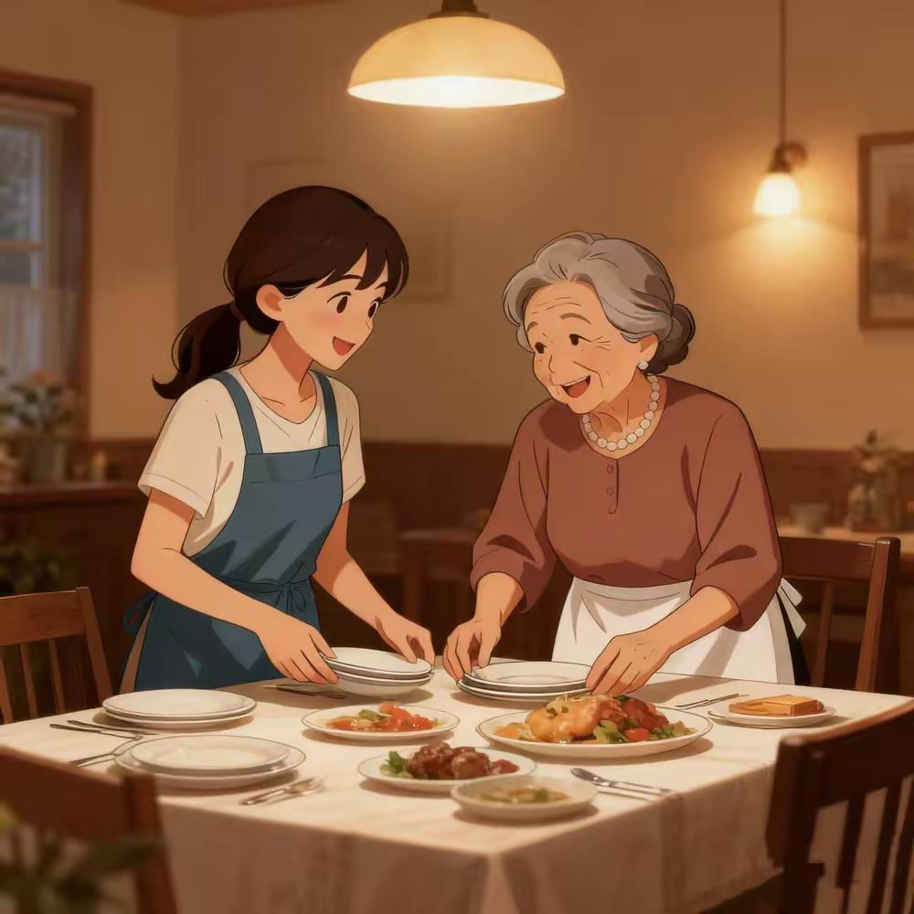 妈妈到我家来，本来想着让她好好享享清福，结果她又把我的冰箱塞得满满当当。这哪是来