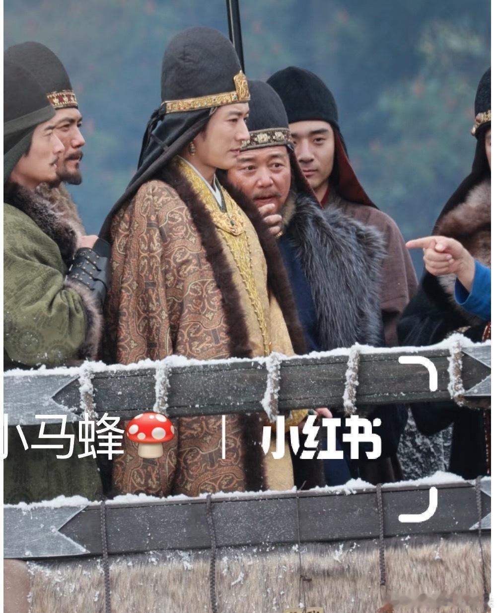 江山大同目前出现的演员妆造，杨幂、刘学义、刘奕君、高鑫、李解，全员鲜卑风。 