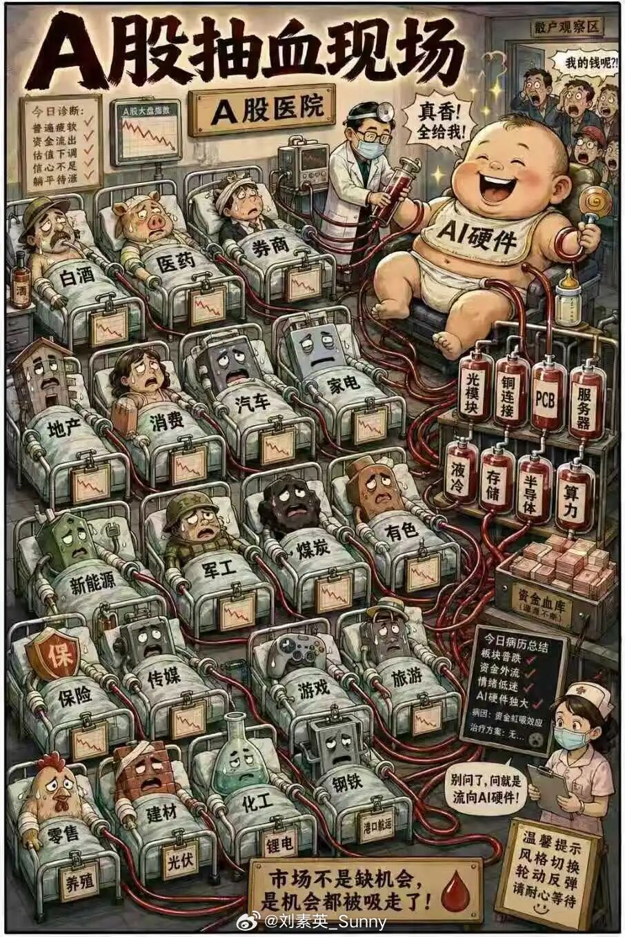 目前大A市场面貌：景气强化，极致分化。问：你服不服？答：大A专治各种不服股市超话