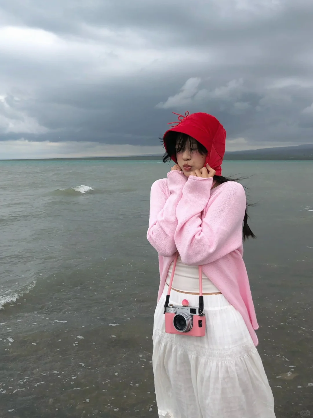 阴天青海湖(︶ω︶)☁️