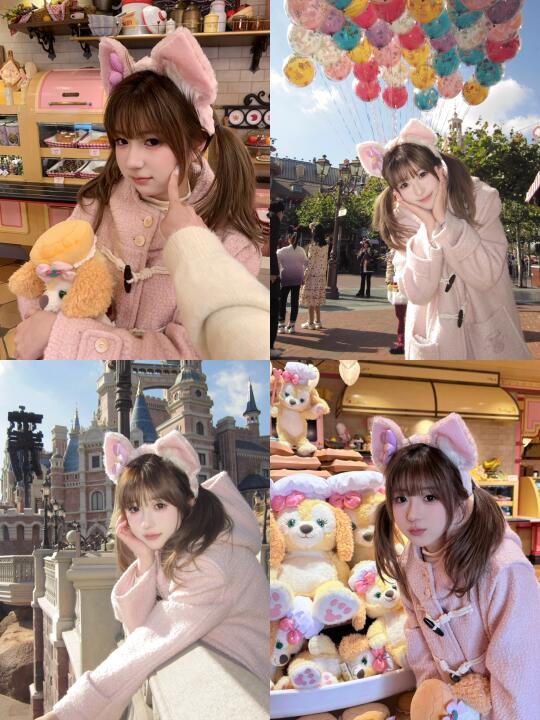 迪士尼超会拍的网感女摄被我找到啦🎀