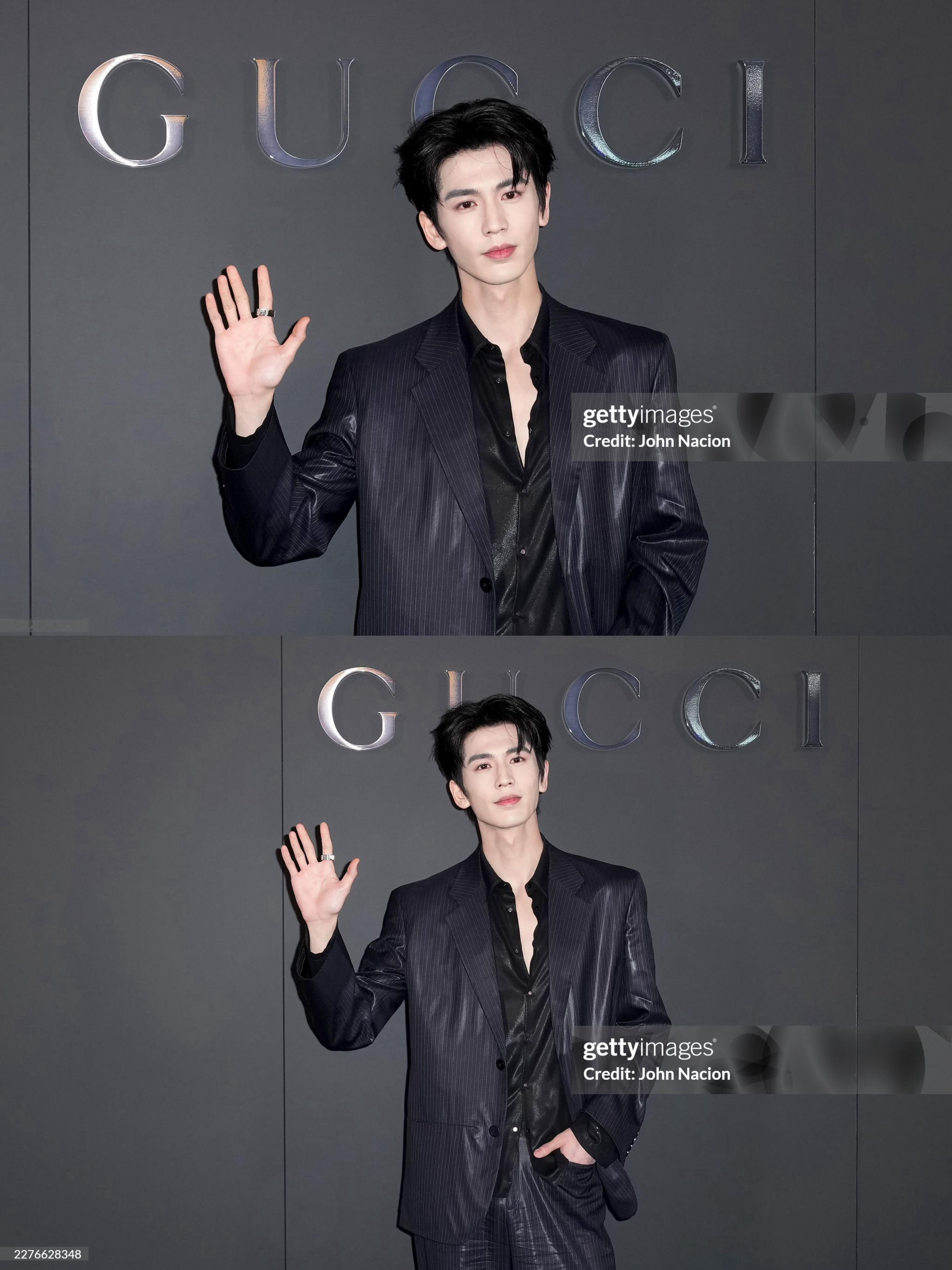 用脸征服世界的张凌赫来啦 ！ 出席本季 Gucci 2027 早春大秀的 G社生