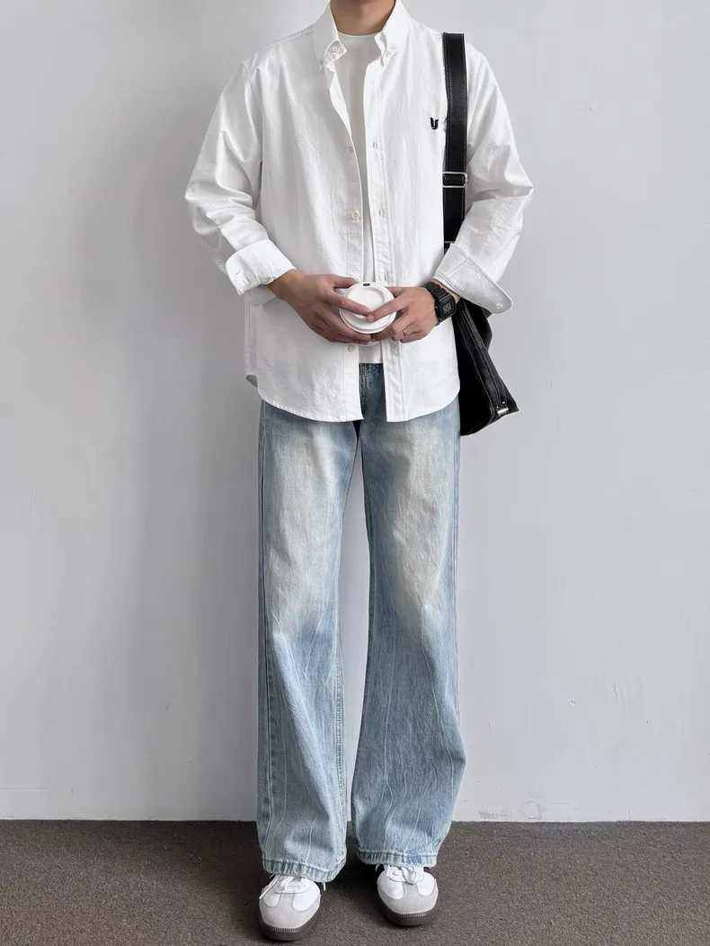 简单干净开春穿搭