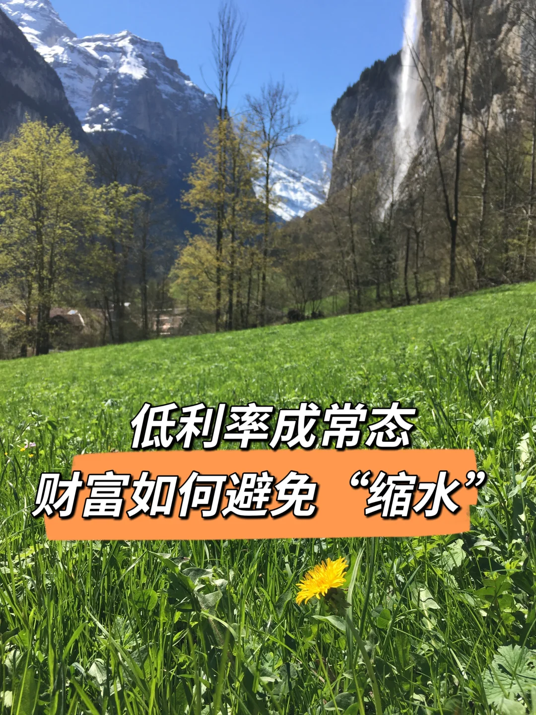 低利率成常态，财富如何避免“缩水”