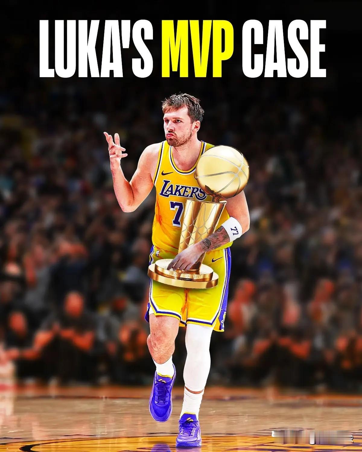 东契奇机会来了

美媒体LakeShowCP发文写道：如果东契奇有机会拿下MVP