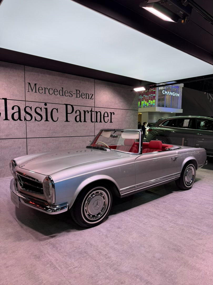 shen车视界 经典款SL真漂亮W113 “Pagoda”，中文翻译“宝塔”，因