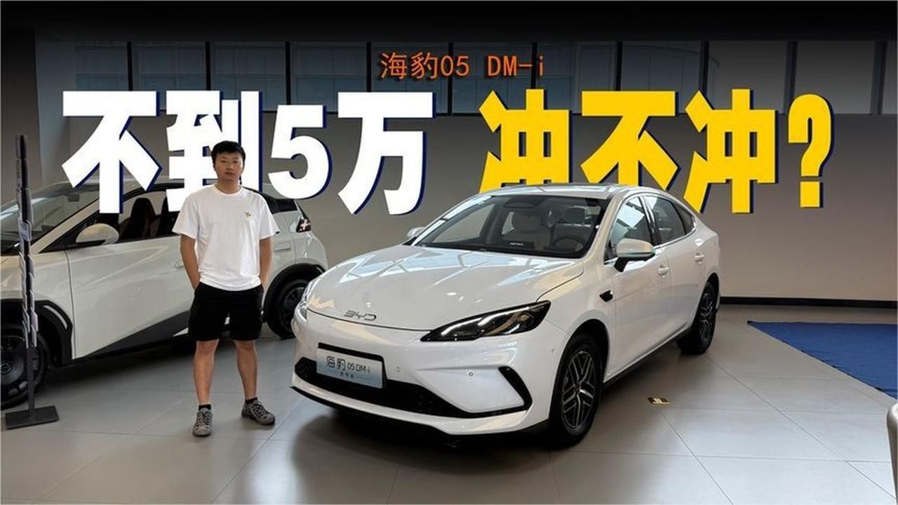 终端优惠不到5万，海豹05DM-I入门版值不值得入手？