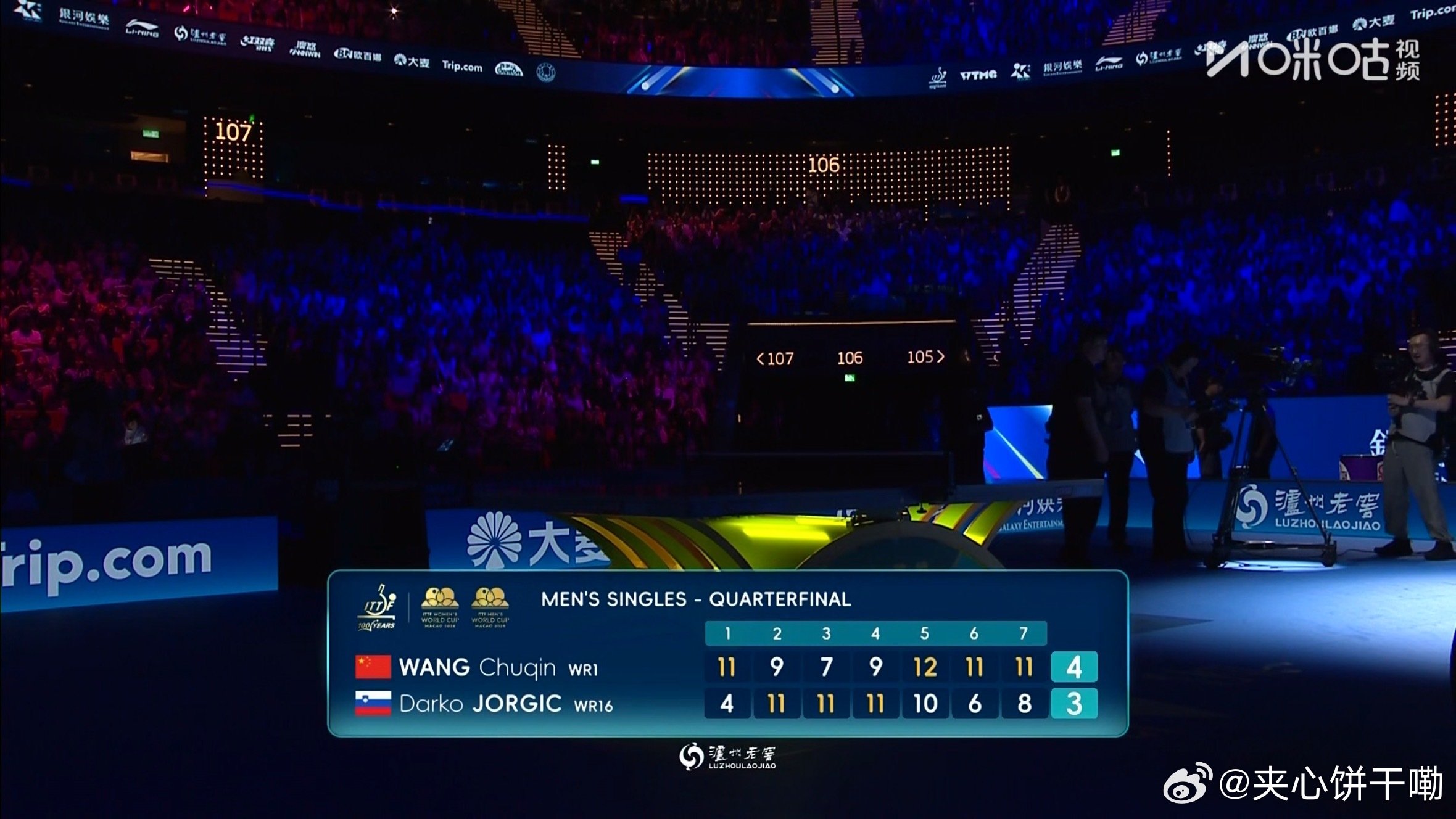 恭喜王楚钦大比分4—3拿下比赛，超级大逆转