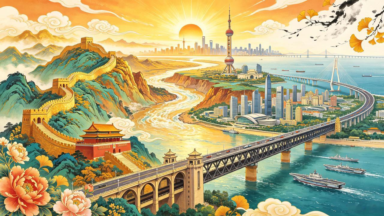 这样的祖国难道你不热爱吗？
 
一、万里长城，刻下民族不屈的脊梁
 
万里长城，