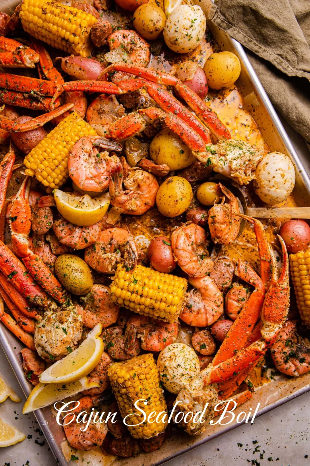 卡浸香料煮海鲜｜Cajun Seafood Boil🦀