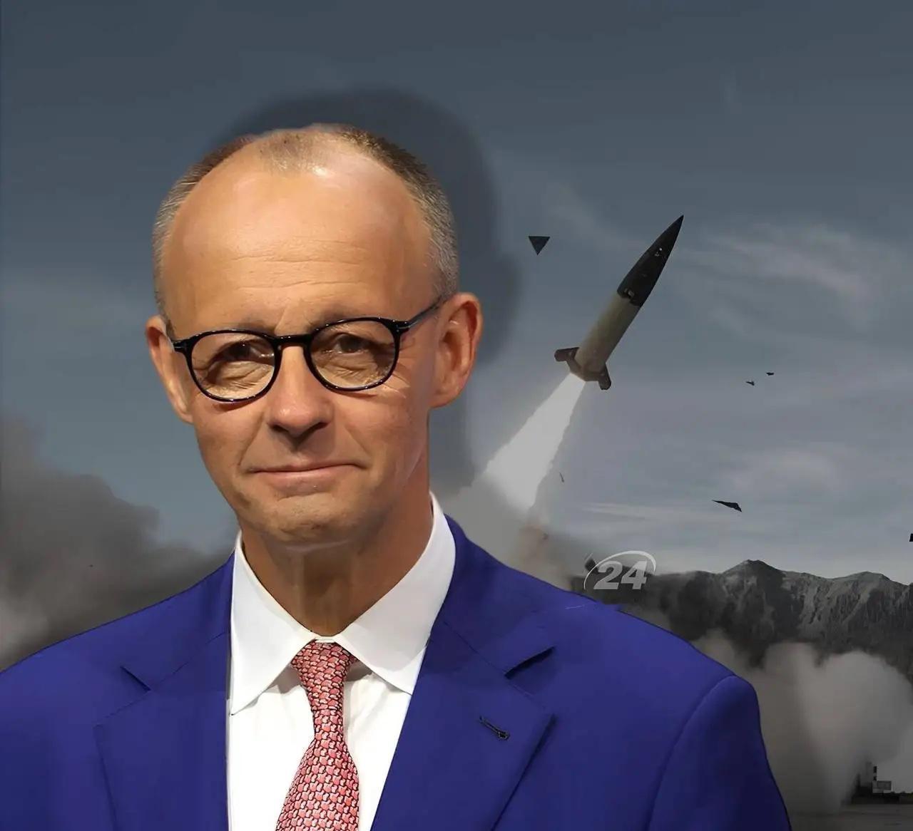 德国总理默茨宣布：乌克兰将获得远程导弹武器
 默茨表示，柏林已与乌克兰政府合作推