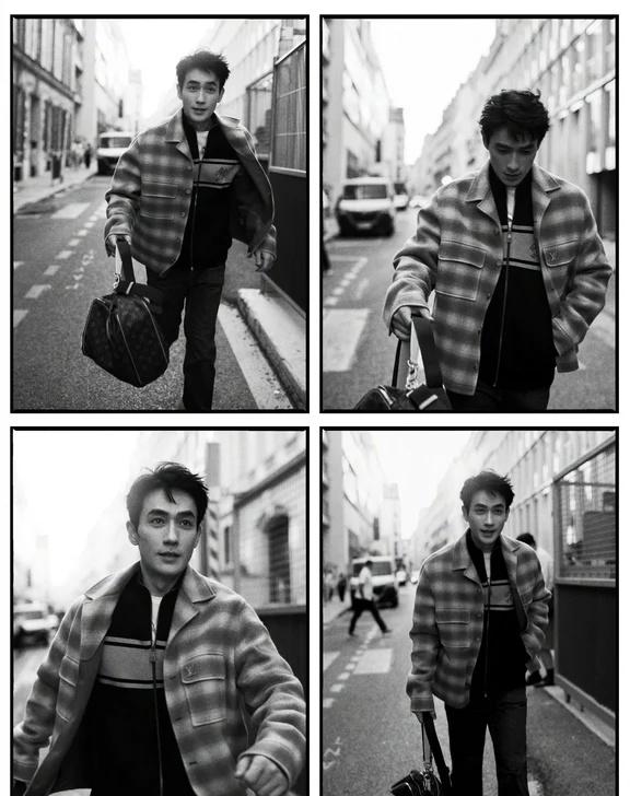 朱一龙 Louis Vuitton 巴黎街头随拍大片 ☕️
	
朱一龙 LV
