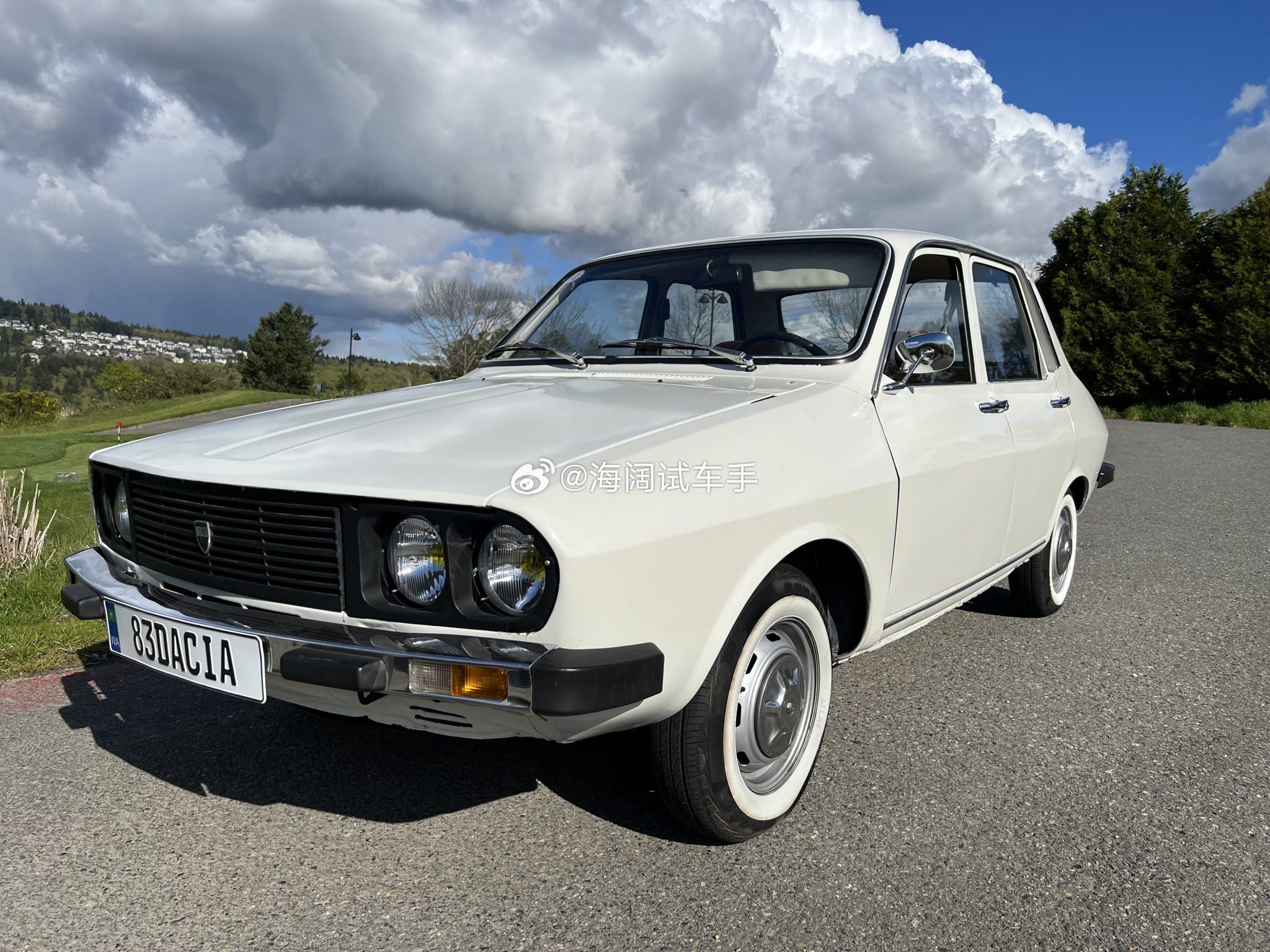 达契亚1310，这玩意是1986年在罗马尼亚上的牌，比我小时候在帝都接触的达契亚