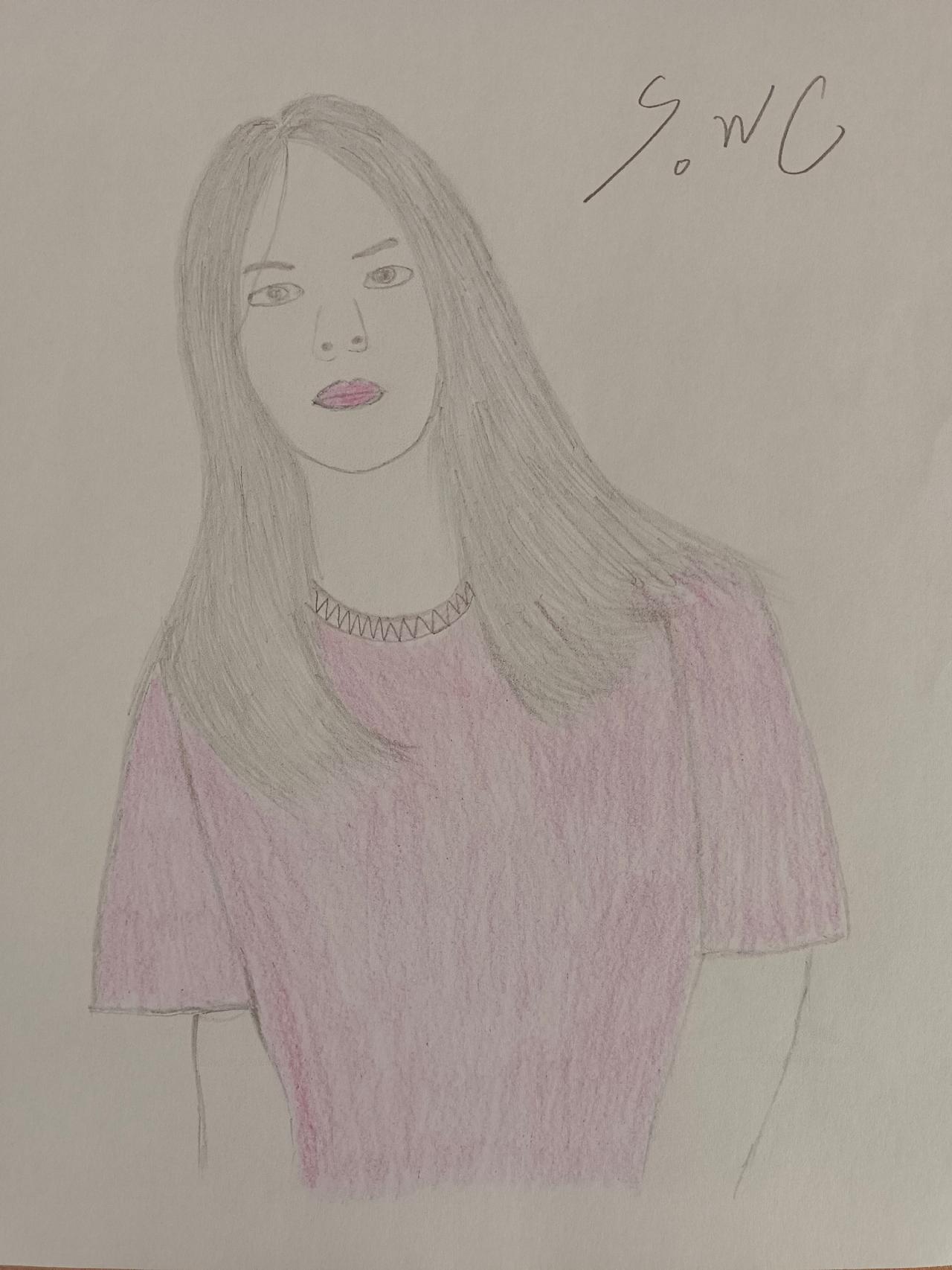 #铅笔素描画 愿这辈子，你幸福快乐！🌹🌹