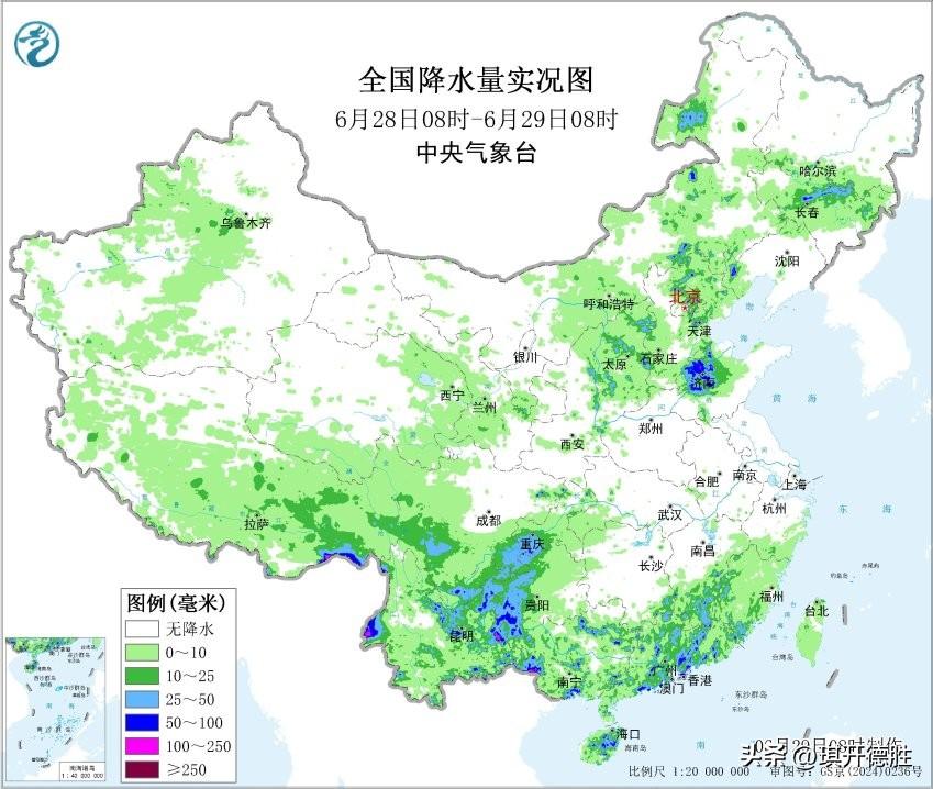 山东新一轮大范围降雨，半岛地区成了被雨水遗忘的角落？
   从中央气象台最新的降