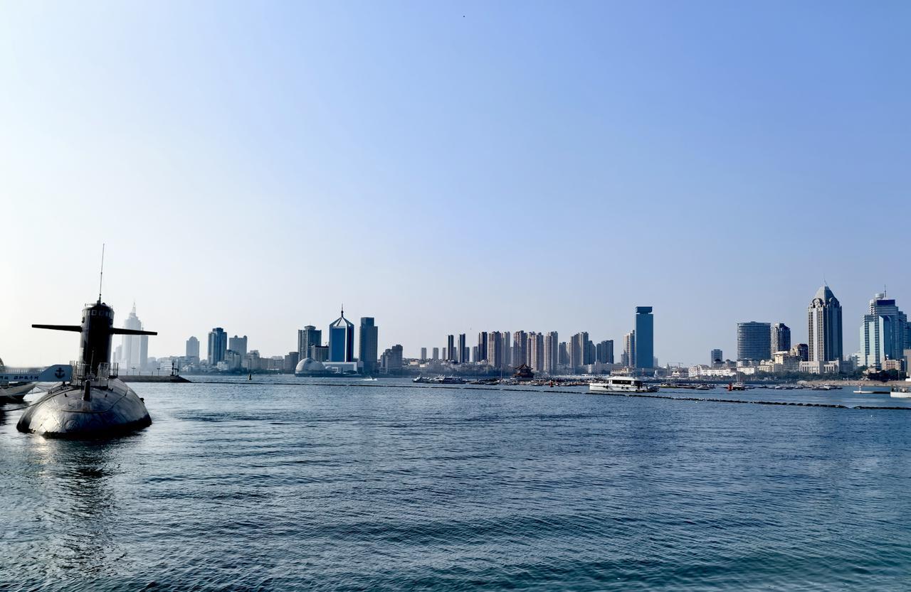 晒一张你相册里风景照换个视角看青岛栈桥