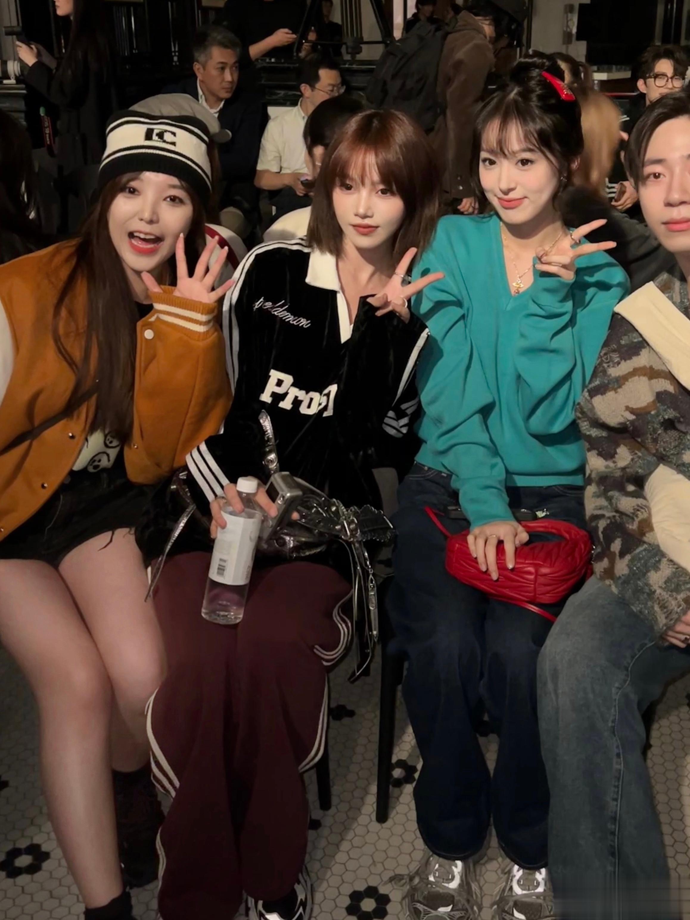 参加masonprince的时装秀和pp合照啦！pp好美呜呜呜还有车保罗老师走秀