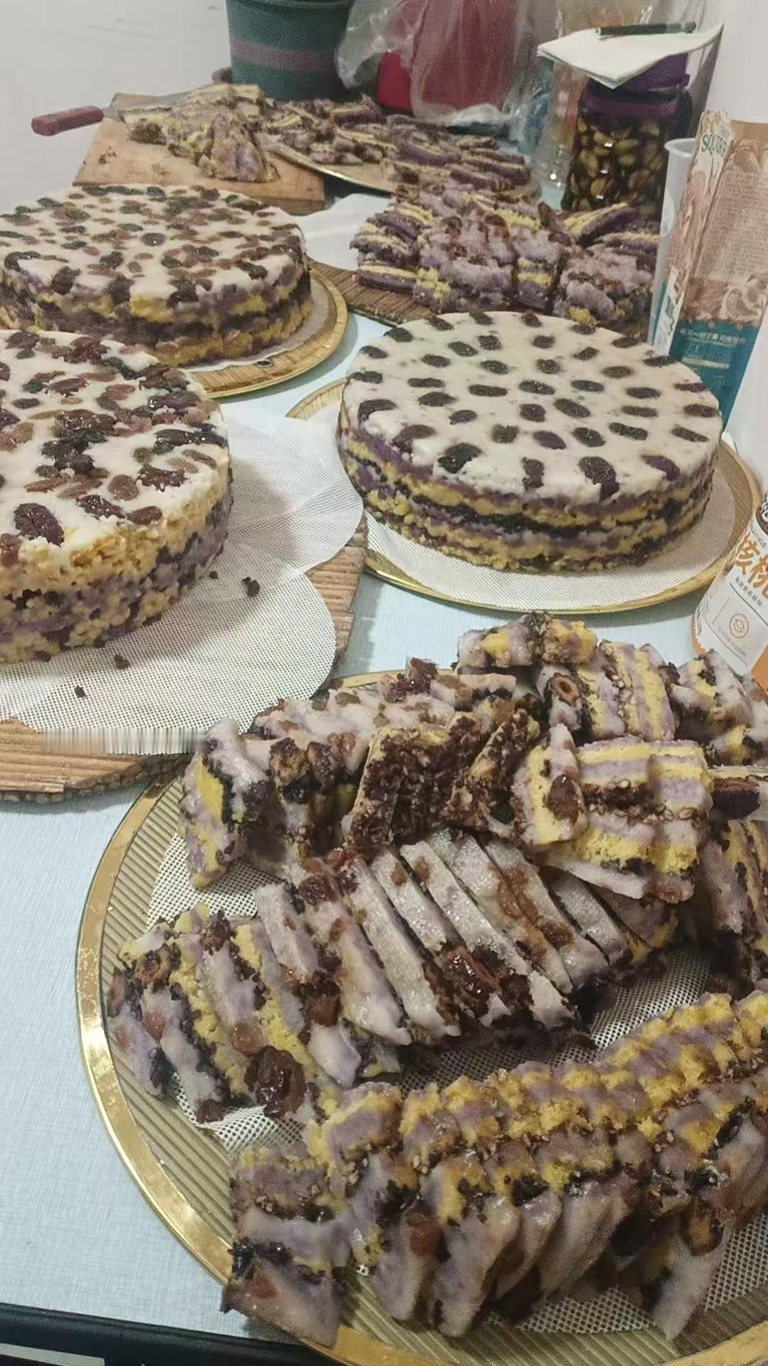 今年冬天的不同过年做年糕！