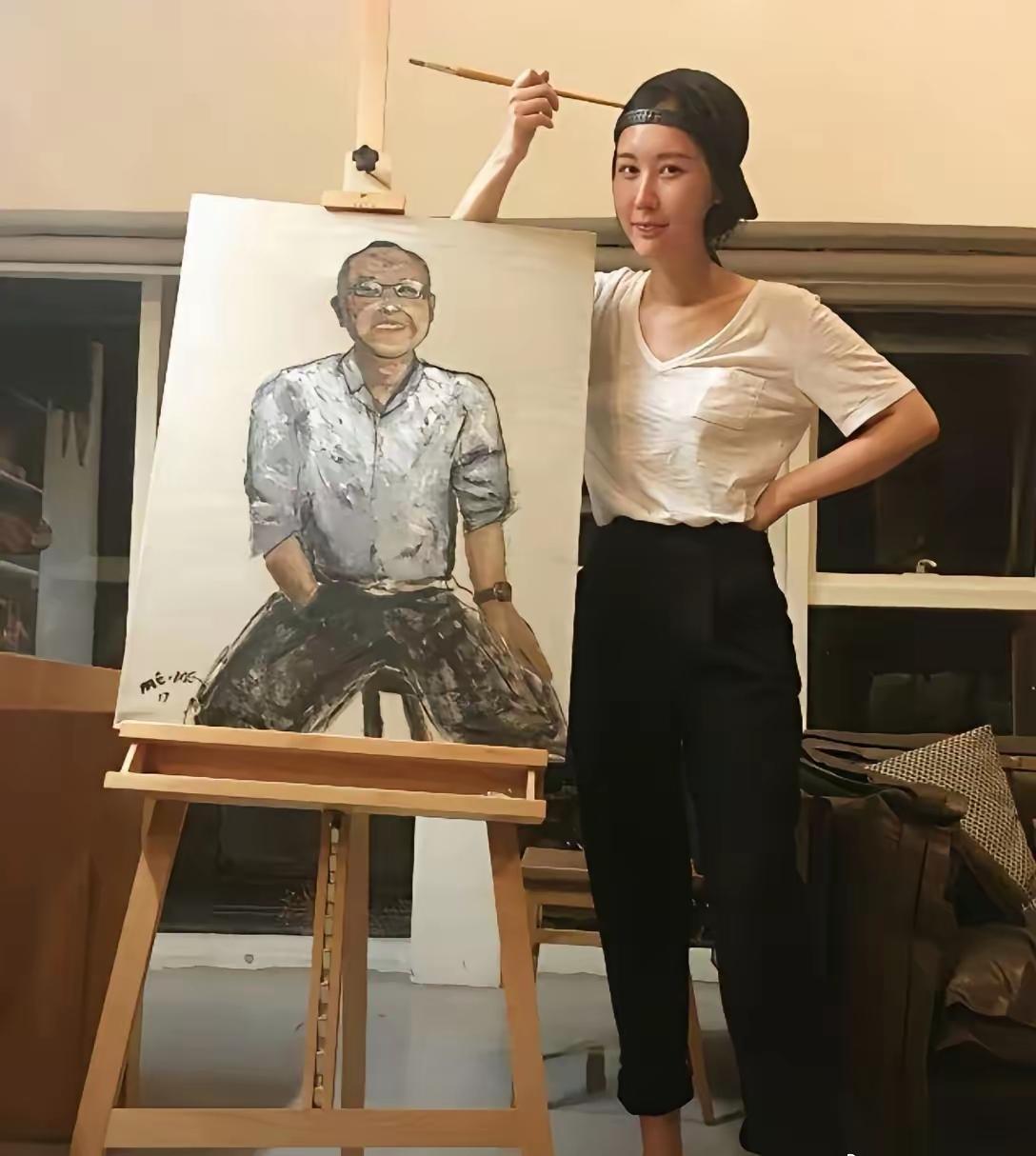 看了这副画，
我豁然原谅了田朴珺小姐的绝情。

人家才四十来岁啊[发怒]
正是三