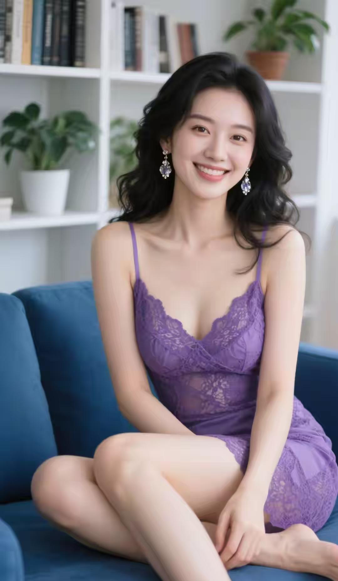 原创摄影作品分享性感家居服尽显成熟和时尚，敢于尝试，敢于展示自己美好的一面，提升