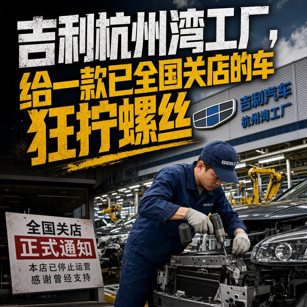 很多人以为一款车全国关店就等于凉了，极星4偏偏把这条路走反了。
在极氪智慧工厂直