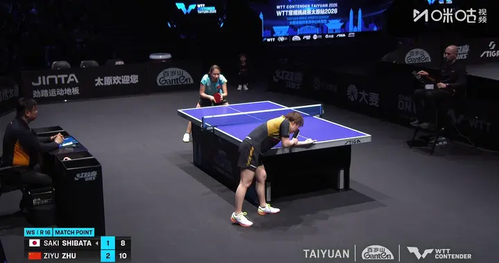 WTT太原站：朱梓予3-1力克芝田沙季，强势挺进女单八强