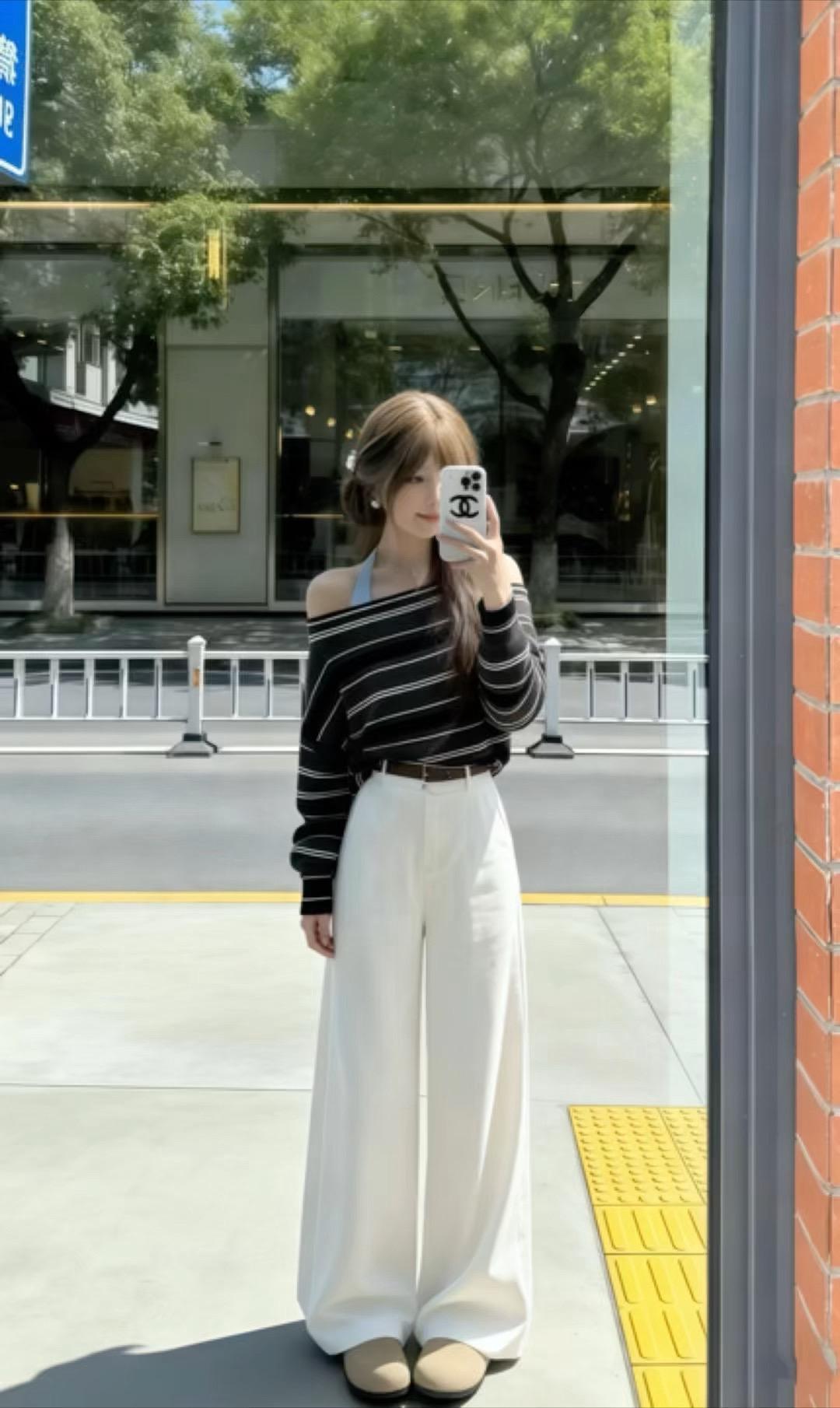 这是春日look天花板吧 尝试一个新look 春日限定氛围感随拍bgm 早春穿搭