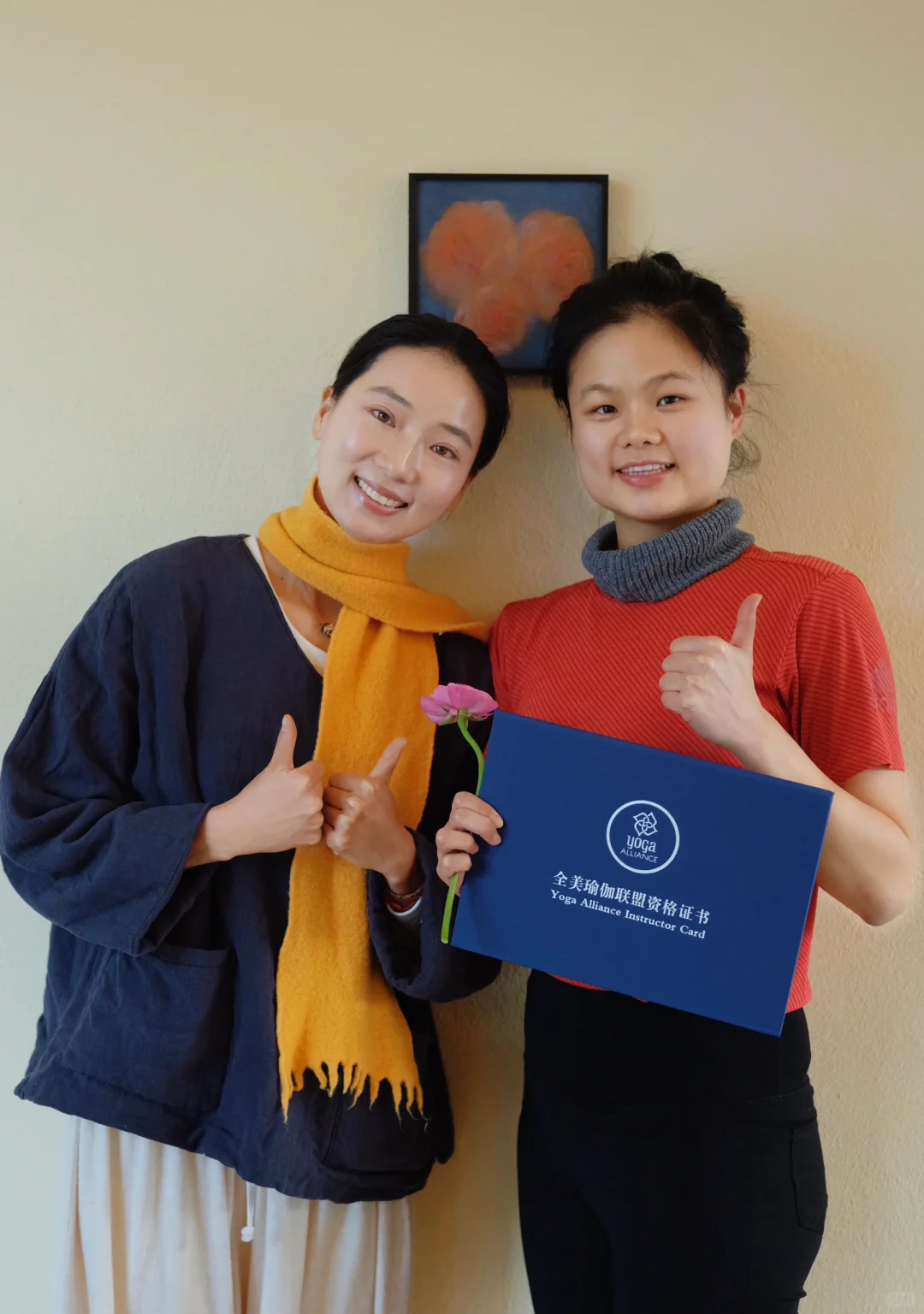 生活是自己的 由自己创造 Ekam古典瑜伽·颂钵空间 RYT200毕业...