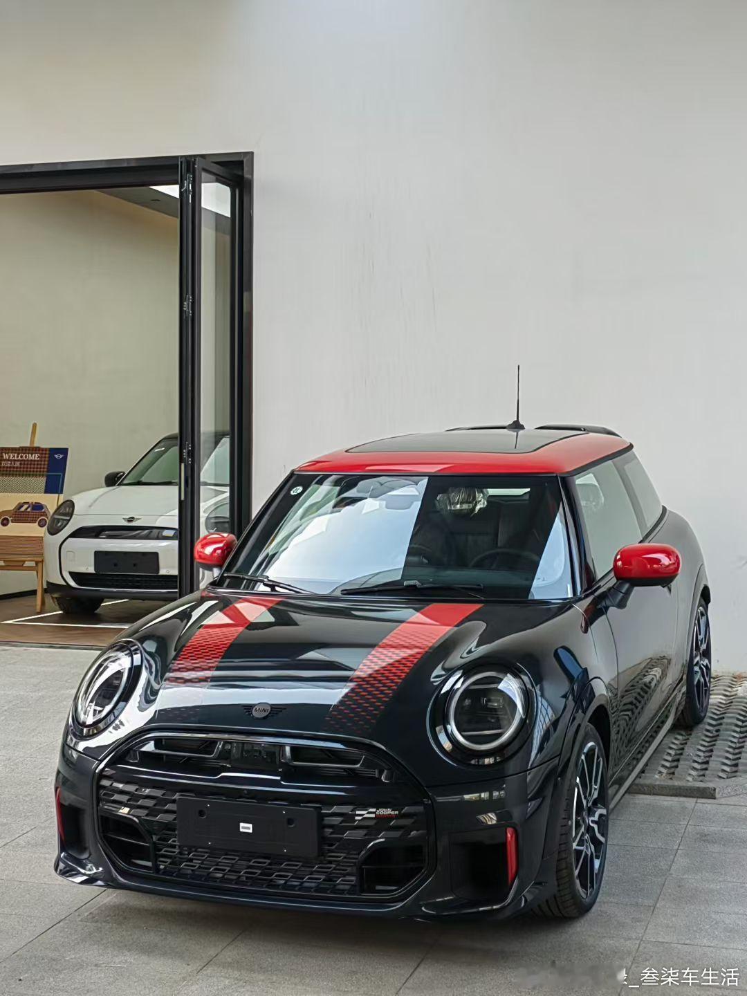 宝马mini JCW太帅了宝马mini