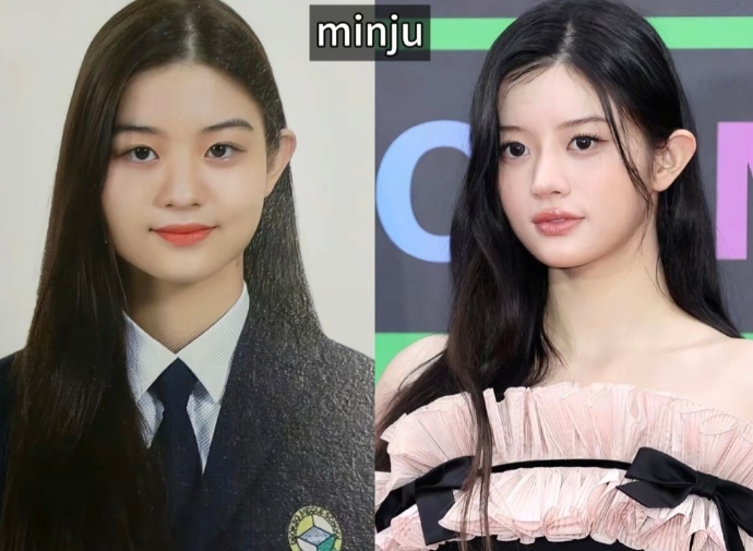 六颜一候选人原生脸的极致反差Anna/minju/李茶仁/pharita/ian