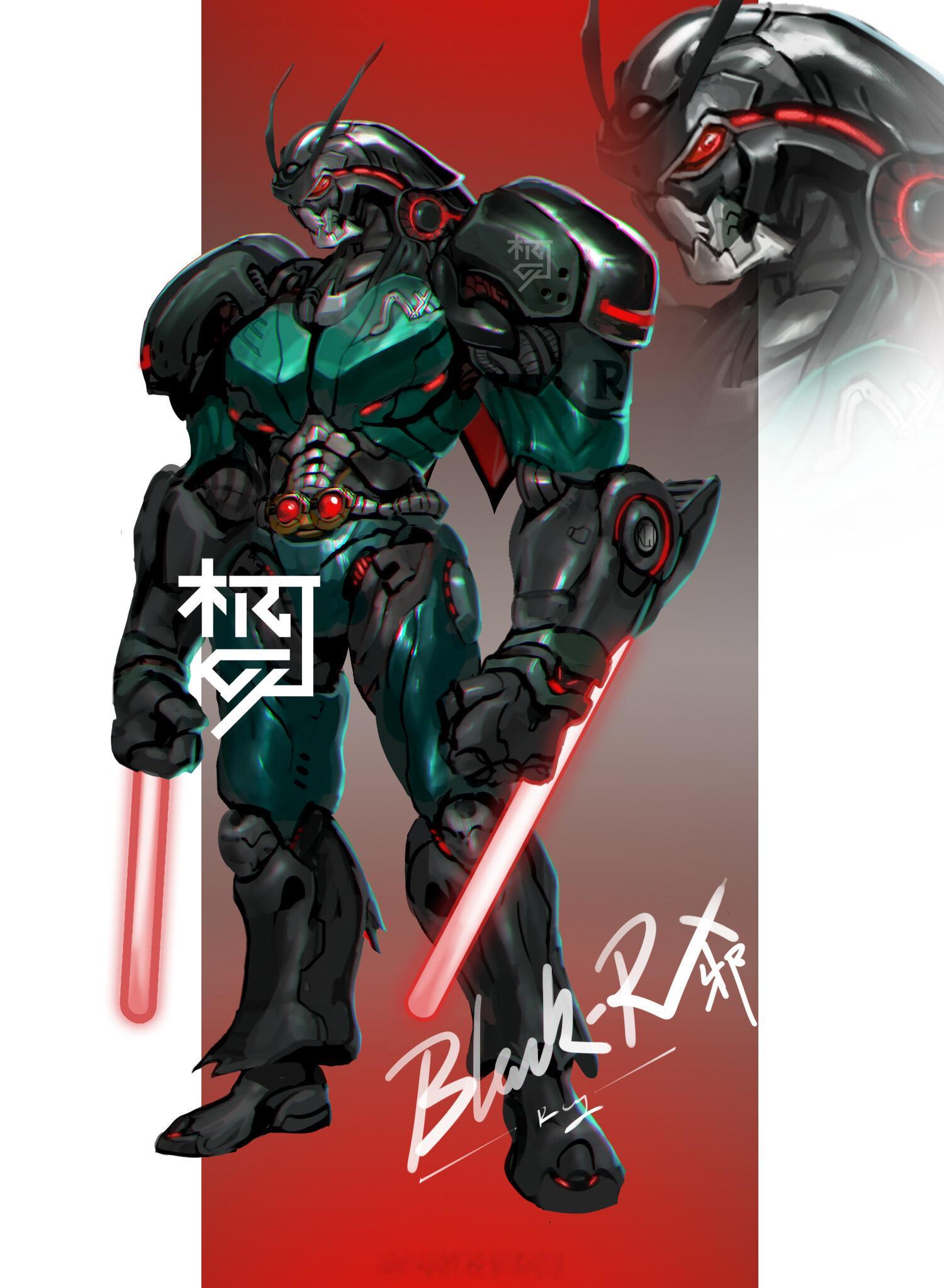 BLACK- RX -···邪···假面骑士