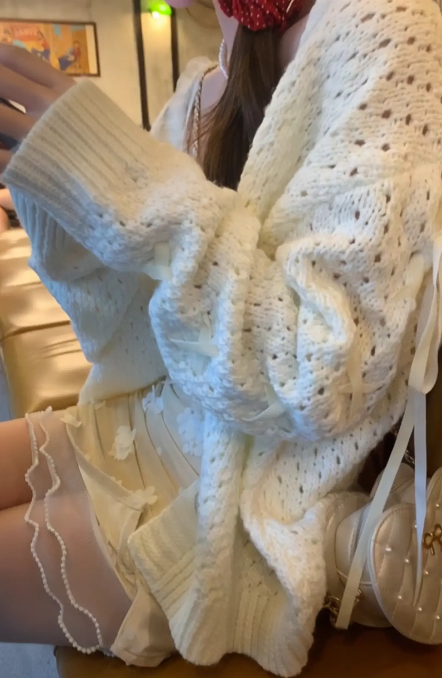 公主殿下~请看新衣服~我天~这一套也太韩系太温柔了~妥妥的在逃公主既视...