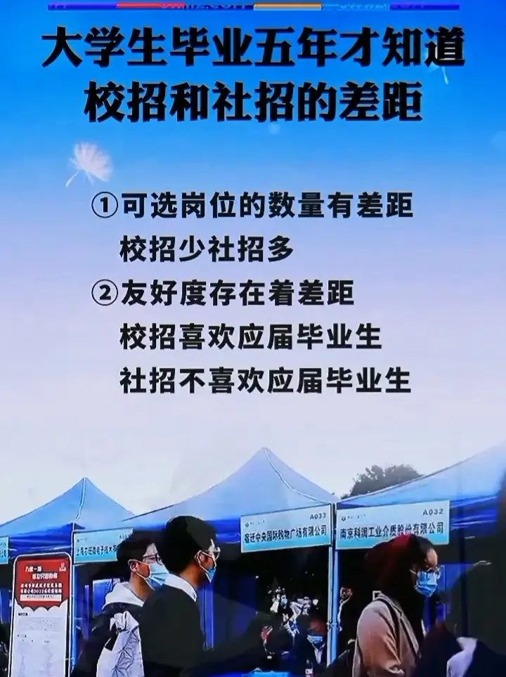 校招和社招的区别，大学生们记得收藏哦DOU+小助手 DOU+上热门