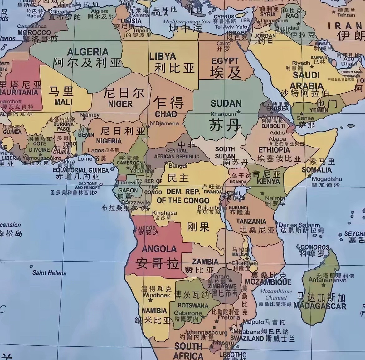 中国将于2026年5月1日起，对53个非洲建交国家全面实施0关税。非洲很少有工业