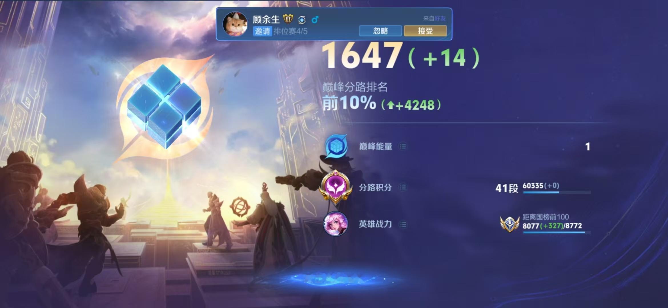 给老婆打的金标快打上小国了 