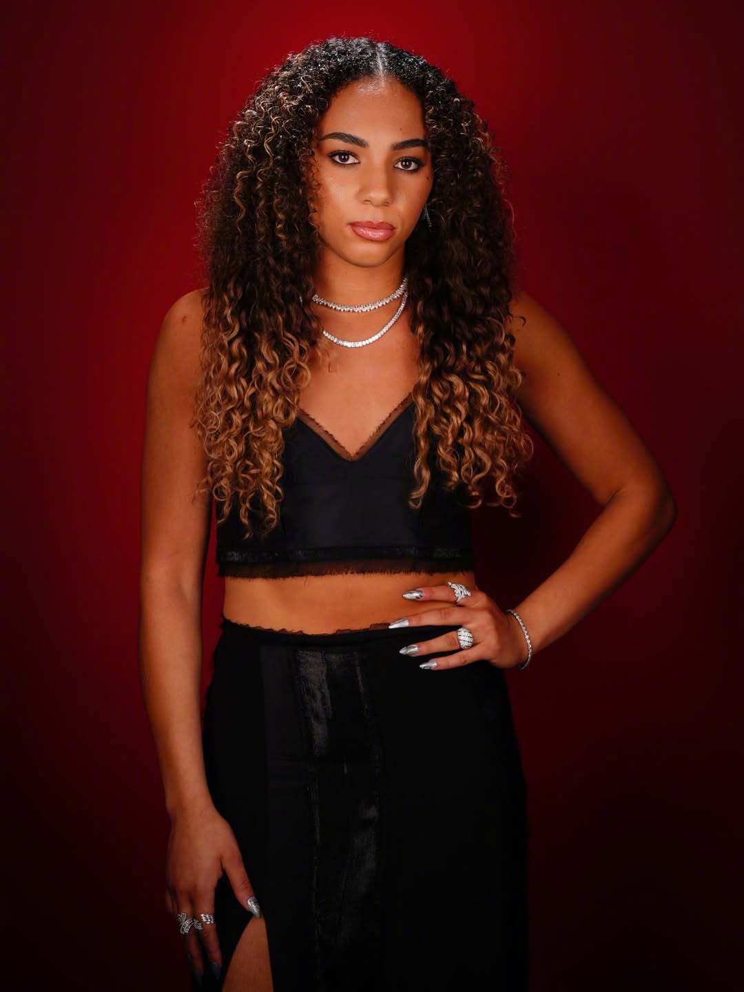 WNBA选秀定妆照拍的真好，质感满满📷 