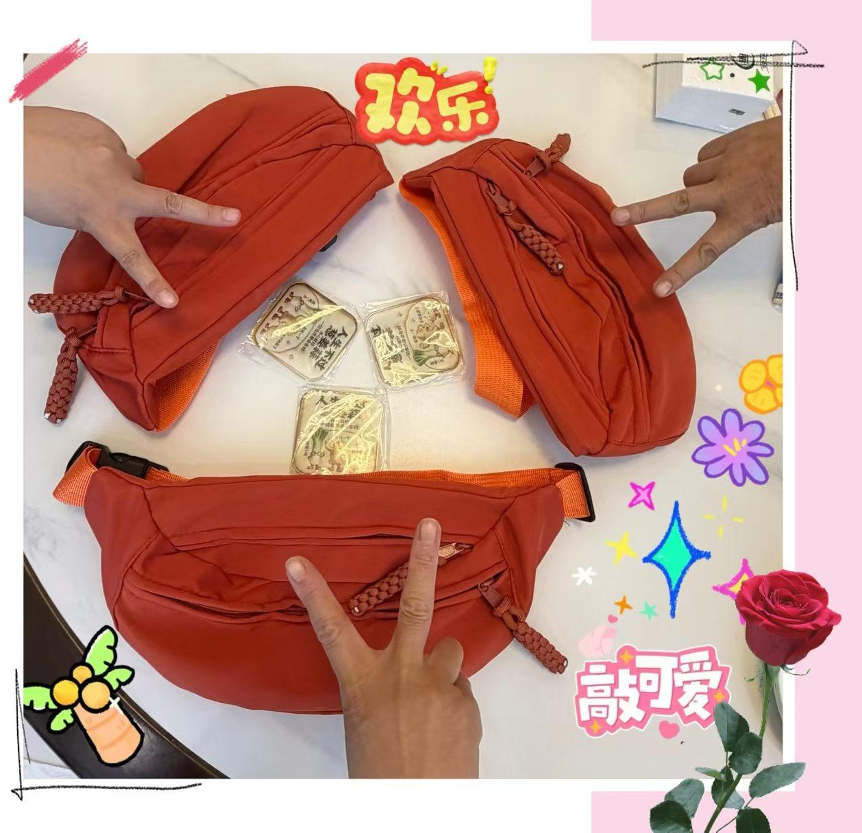 超萌的红色小包，装满幸福和惊喜！💖🎁