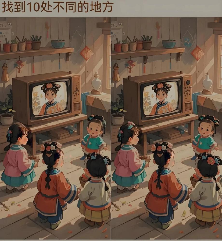 救命！这幅古风找不同太烧脑，我眼睛都看花了，求大神带飞！