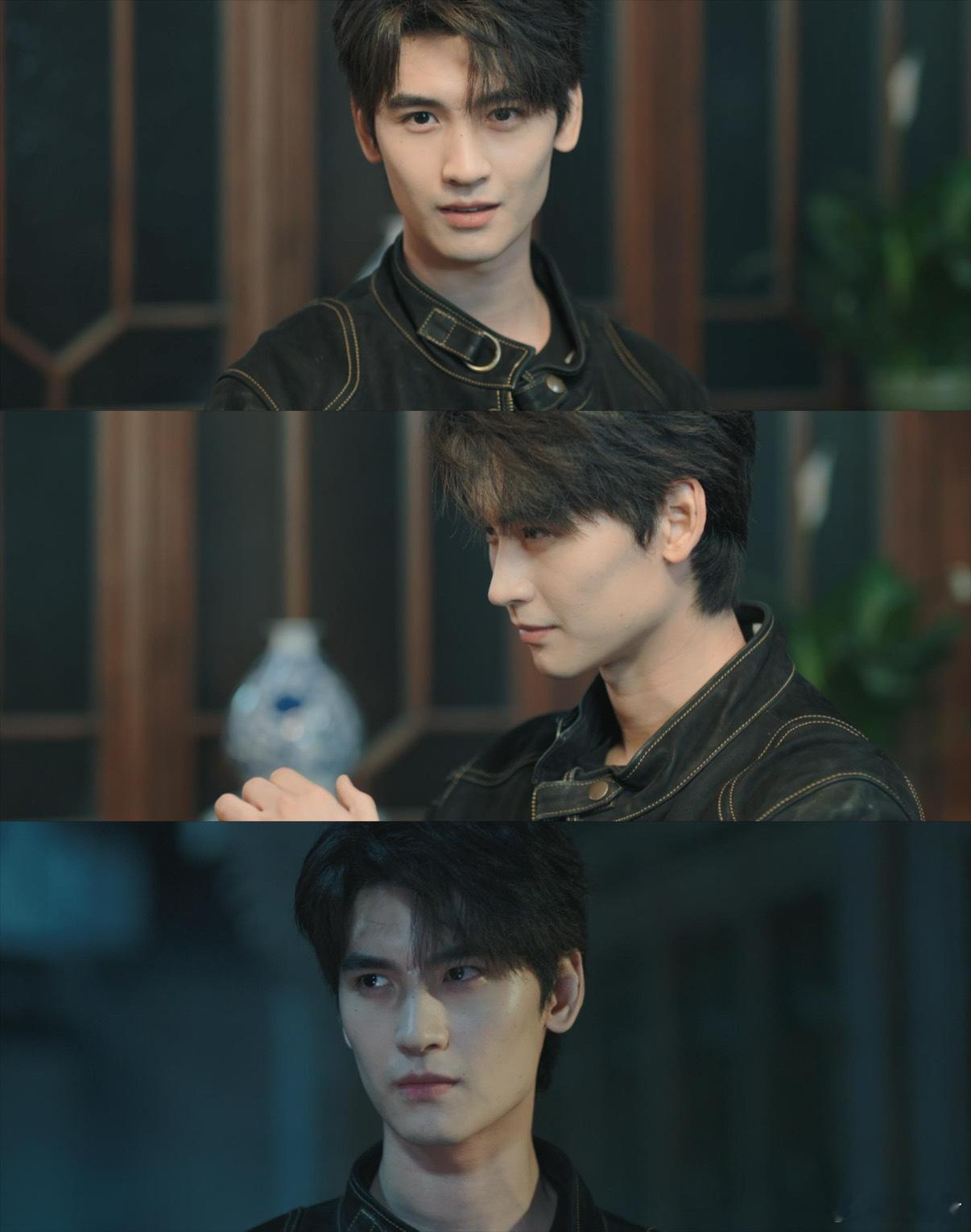 这组黄俊捷的写真展现了他深邃的眼神和坚韧的气质，完全符合金十三在剧中的形象。每一