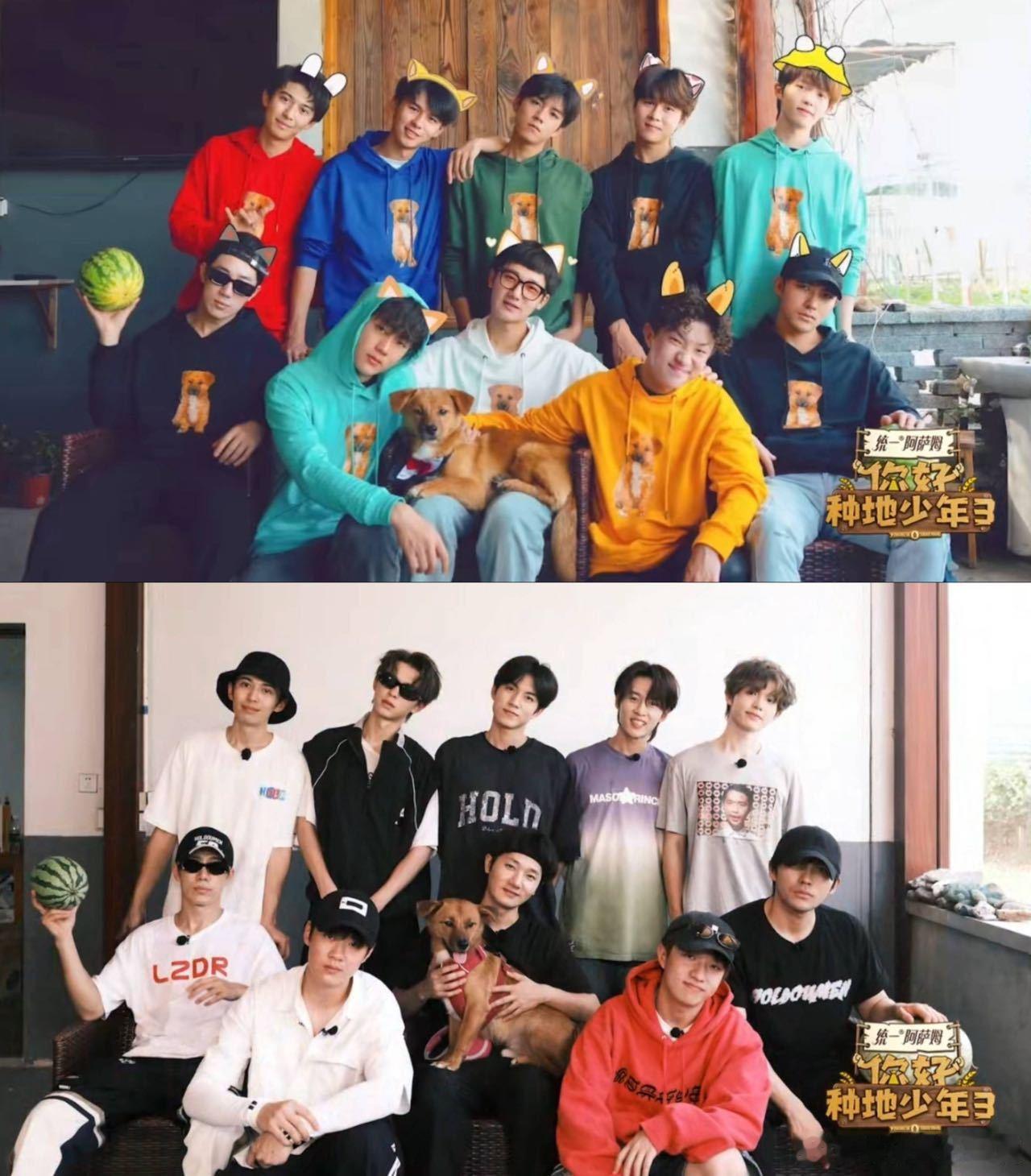 十个勤天 时间的参照物 跟朋友打赌他们会不会变姿势，结果新合照还是歪头，朋友说“