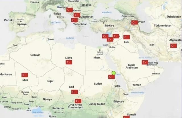 想不到吧，土耳其竟然是全球拥有海外军事基地数量第二多的国家，仅次于美国。到目前为