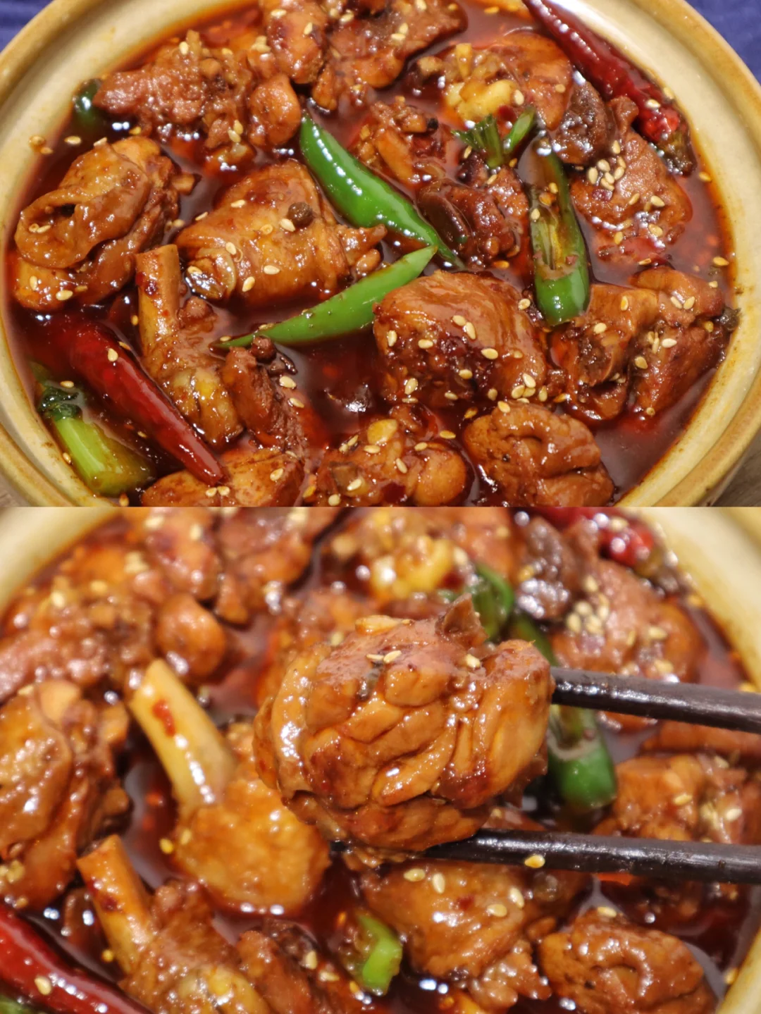 🔥鲜香麻辣的火锅鸡‼️汤底拌面好吃上天