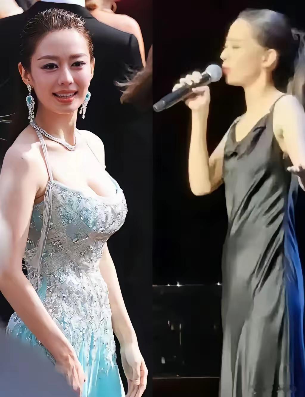 真搞不明白，钢琴家朗朗老婆吉娜的身材，为什么起伏这么大啊？仔细观察观察，可以发现