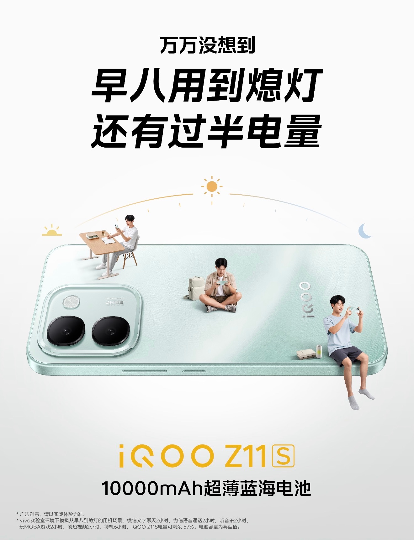iQOO Z11S万万没想到，万级续航实力太能打！搭载10000mAh蓝海超大电