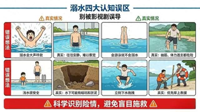 真正的溺水，是“静悄悄”的——这份急救指南，每个人都该看