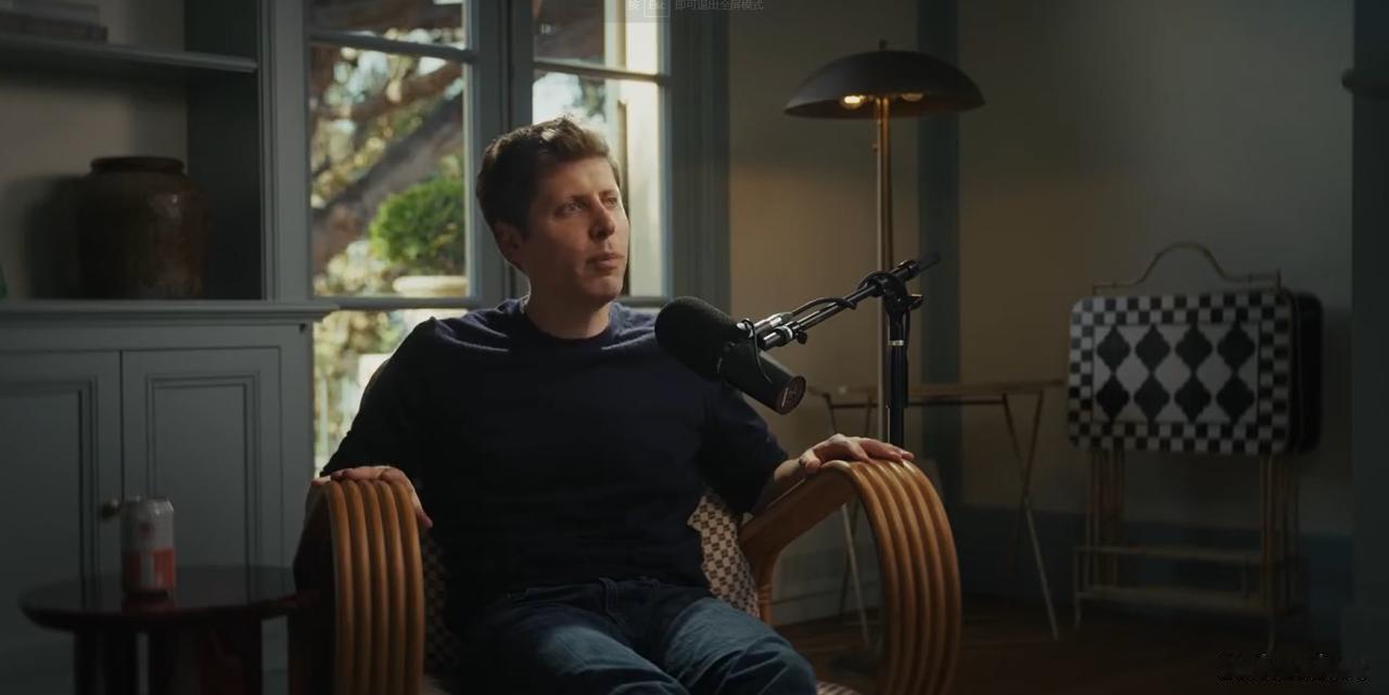连 Sam Altman 都挡不住短视频沉迷 …… 他在采访中表示：

“我删掉