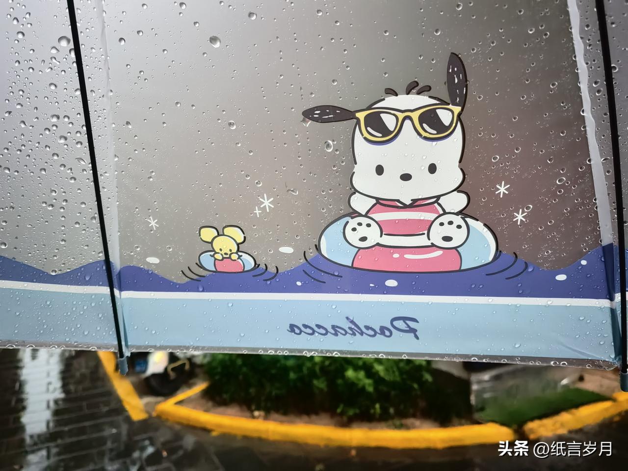 一场大雨突然而至，紧赶慢赶算是回到了家。

快6点那会儿，瞅着天边黑压压一片，就