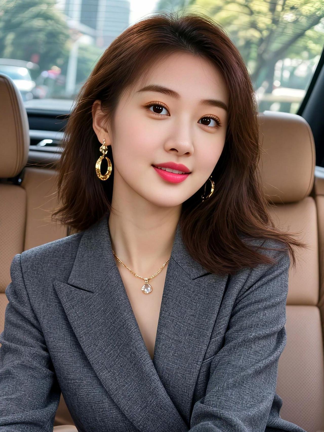 AI都市轻熟自拍 抖音ai创作 高颜值今天的奶茶没有那天和你一起喝的甜