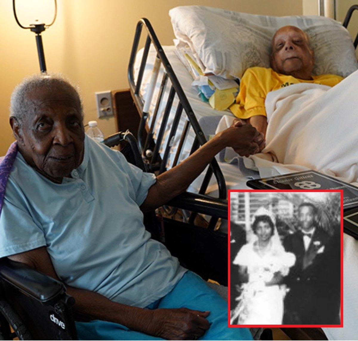 美国佛罗里达州一对黑人夫妇，108 岁的莱尔和 107 岁的埃莉诺，被誉为“世界