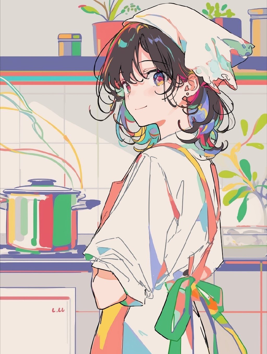 很好看的妹妹         #漫视界企划##开学开新谷# ​​​